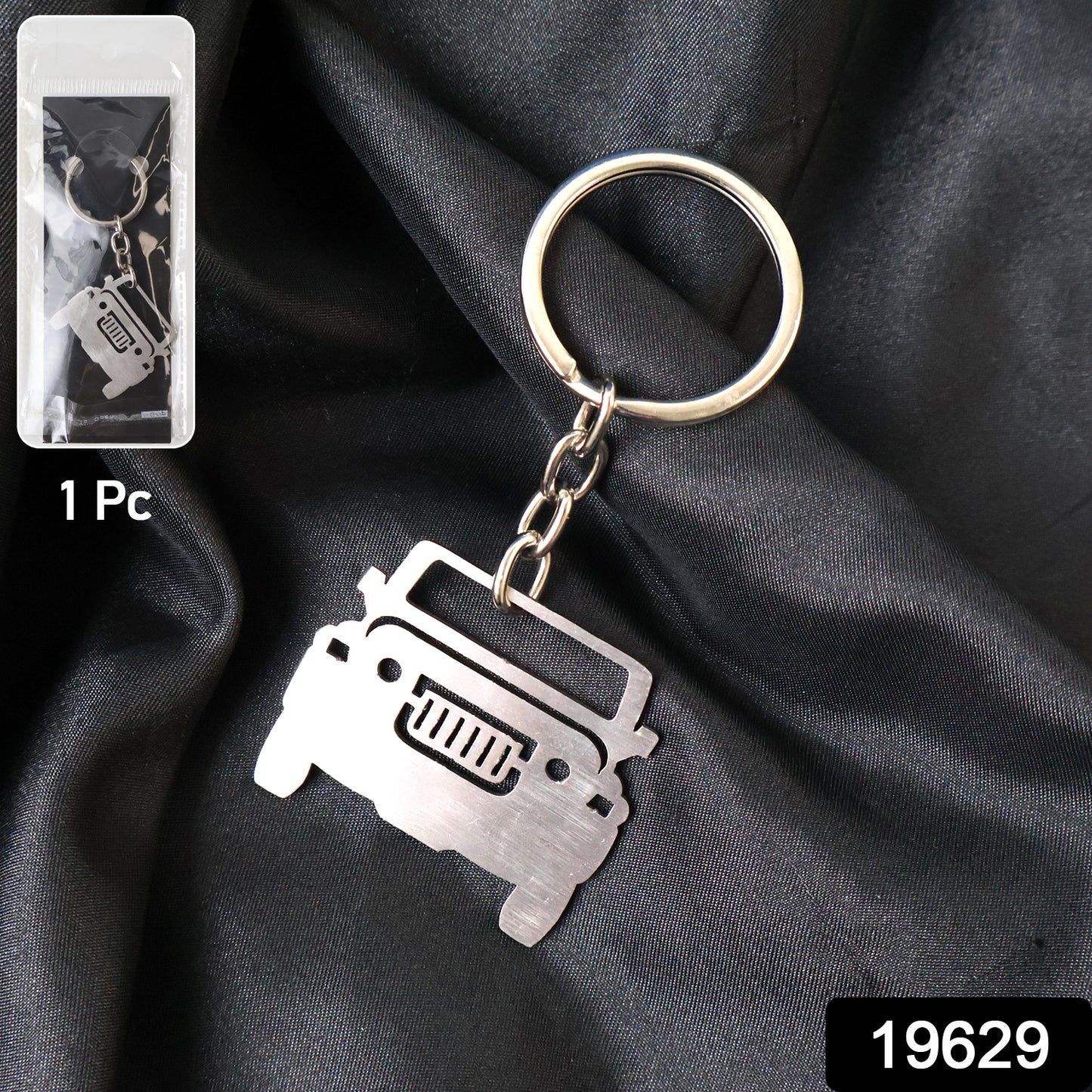 Jeep Metal Keychain