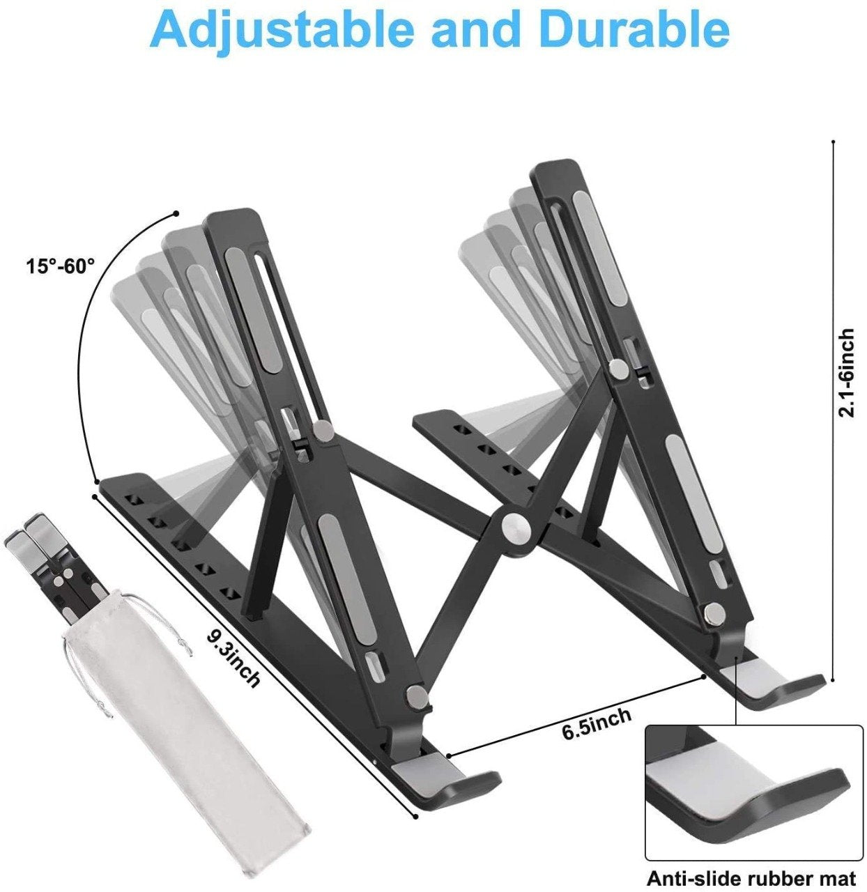 1320 Adjustable Ergonomic Foldable Laptop Stand