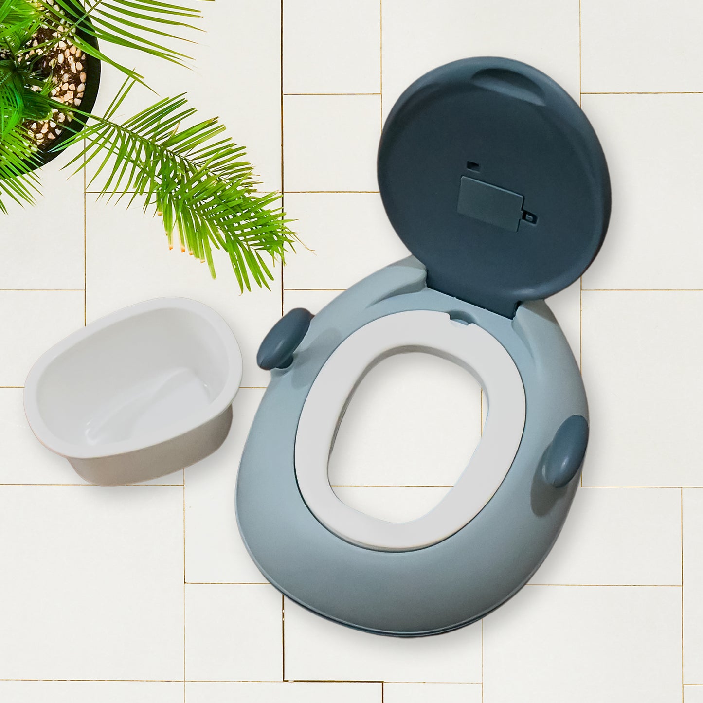 Baby Potty Training Seat | Portable Potty Chair with Music & Light (1+ Year Boys & Girls)