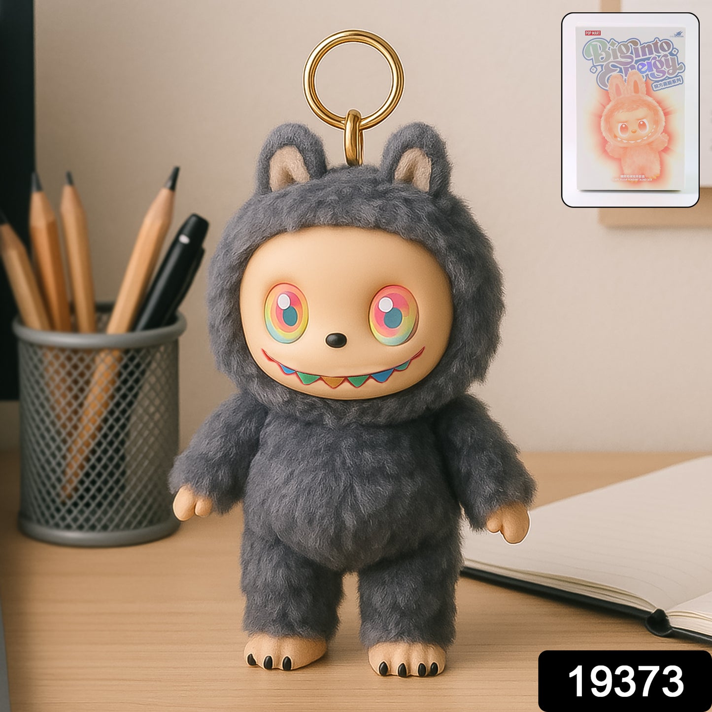 Cartoon Keychain with Hook – Lububu Doll 1 Pc