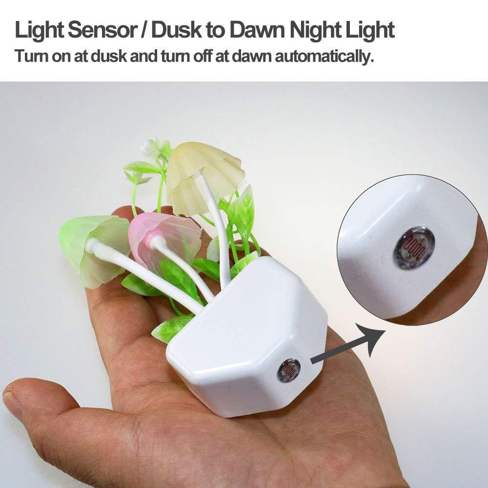 239 Mushroom LED Night Light with Sensor