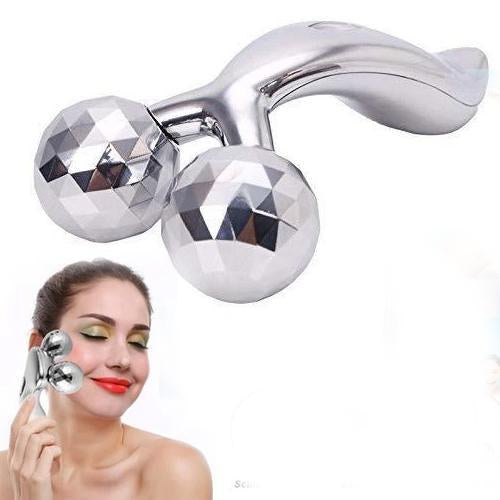 370 Y-Shaped Mini Solar Face & Body Massager