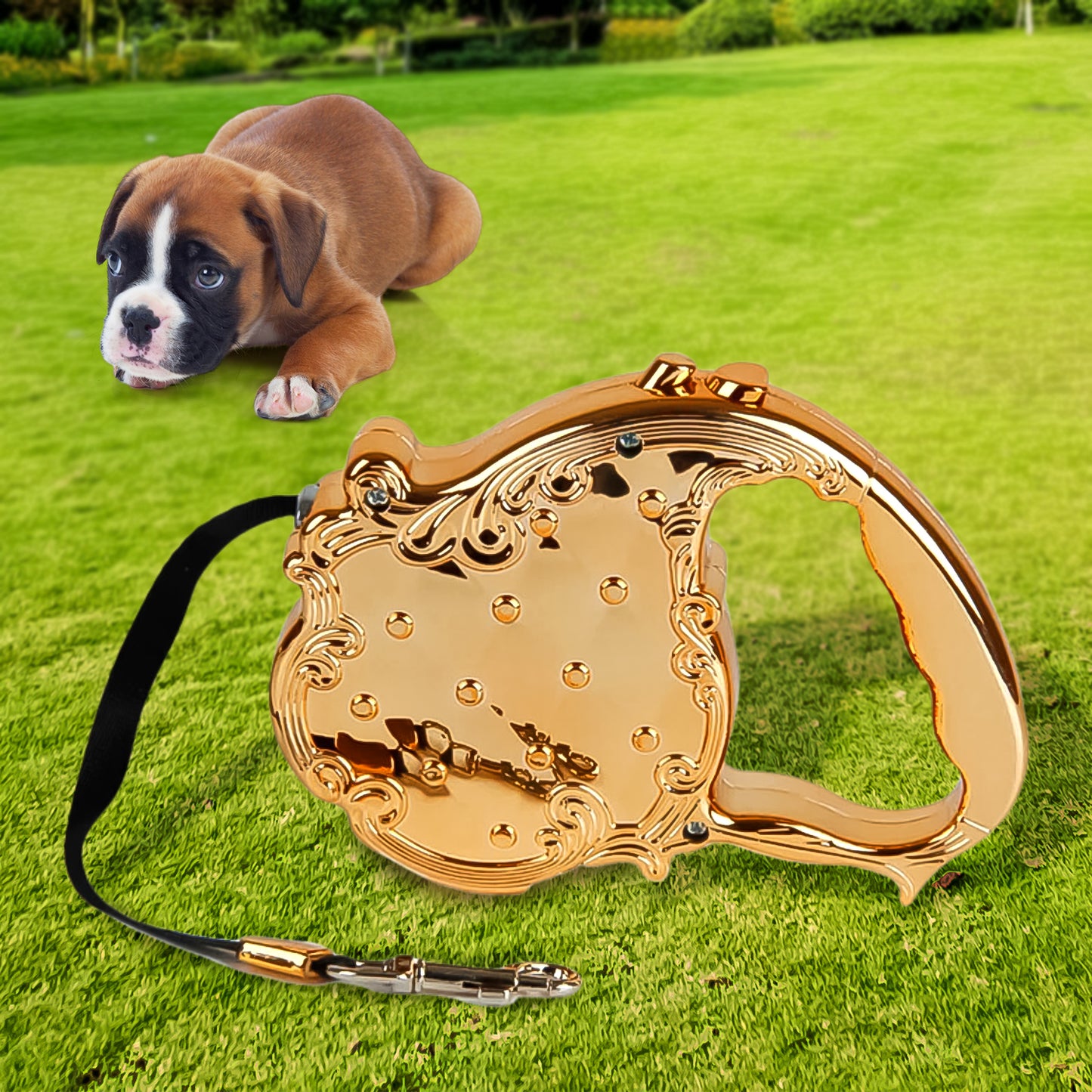Retractable Telescopic Pet Leash – Automatic Dog & Cat Lead (3M / 1 Pc)