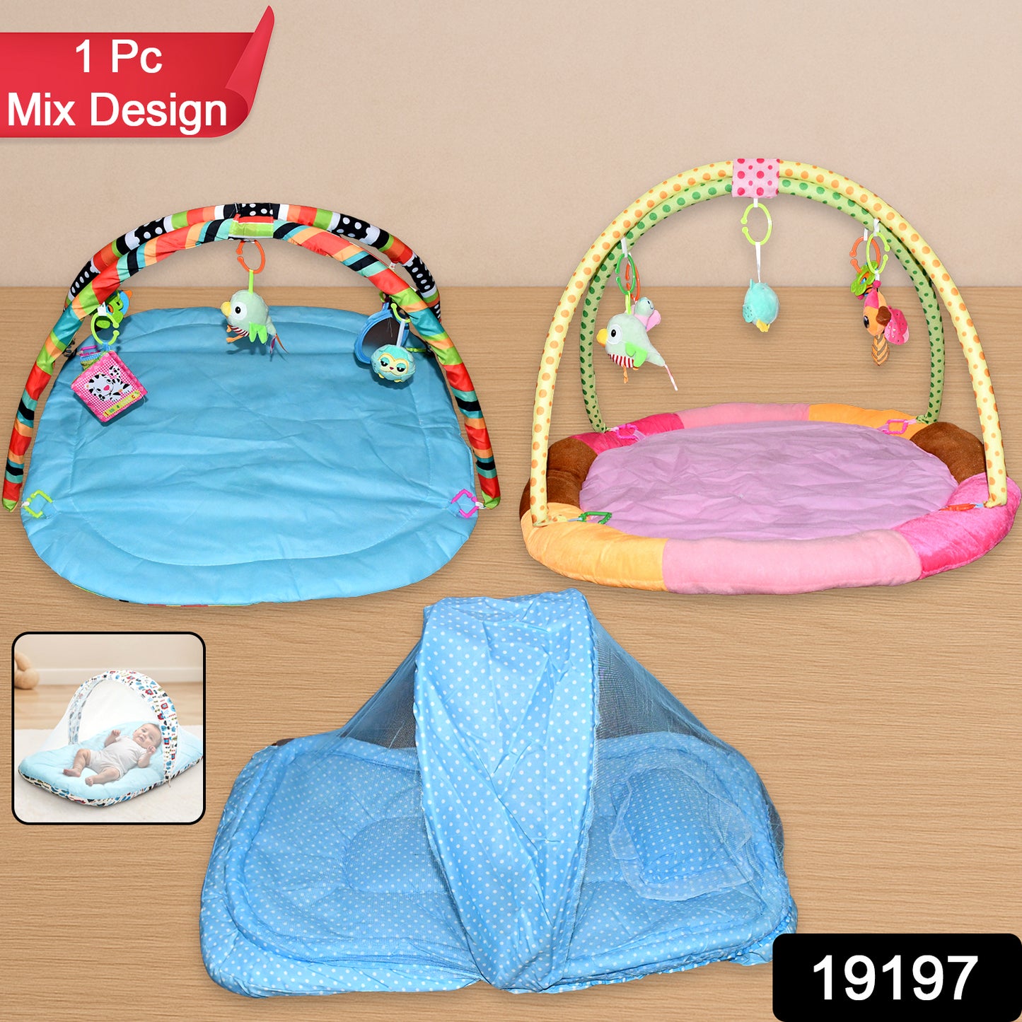 Baby Play Gym & Sleeping Mat