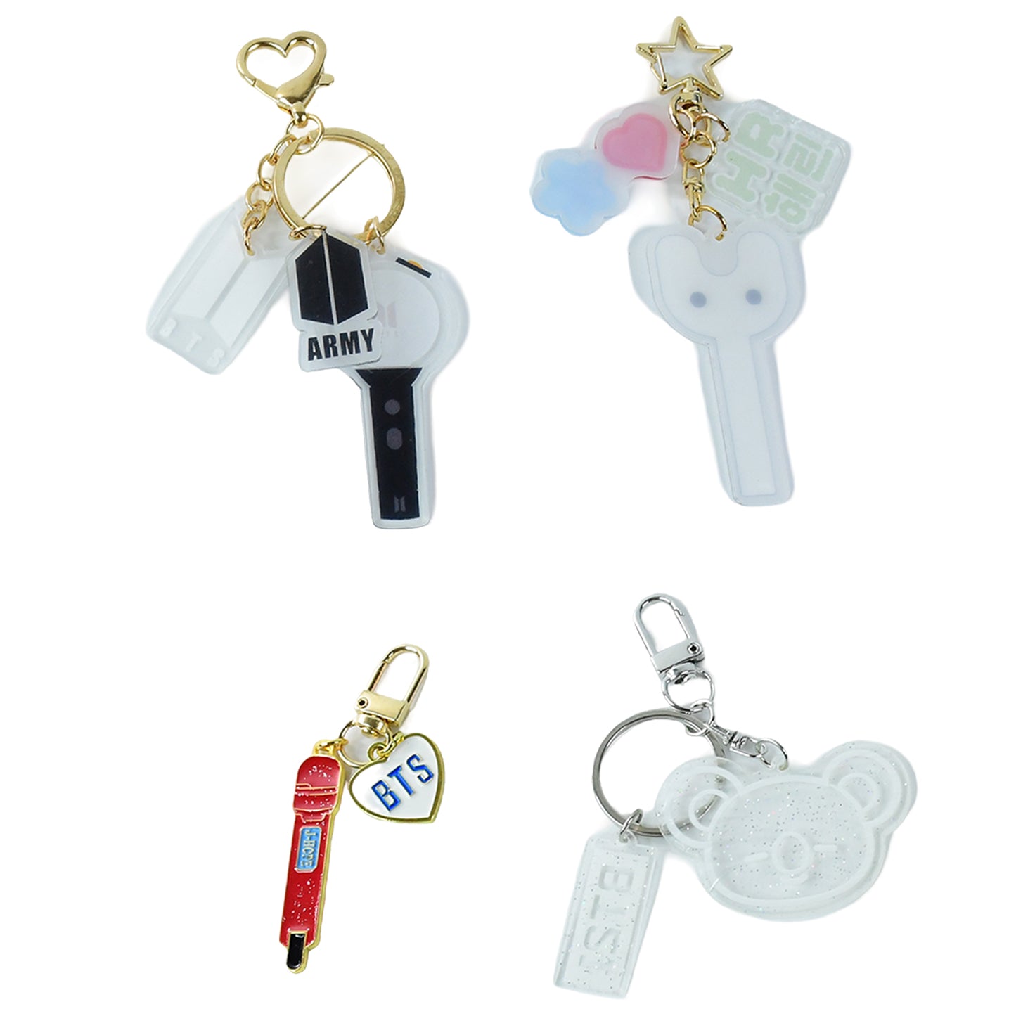Acrylic & Metal Keychain