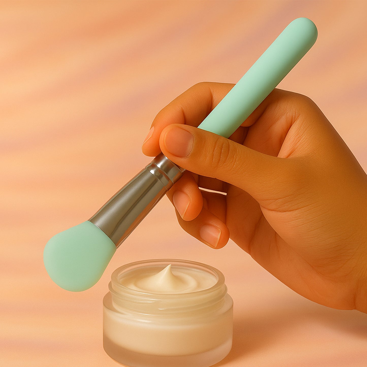 Soft Silicone Face Mask Brush
