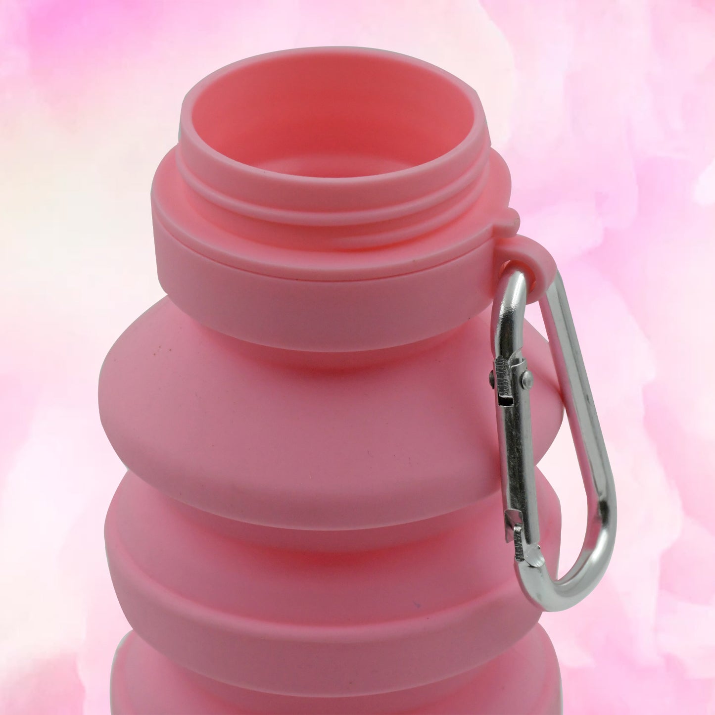 Foldable Silicone Water Bottle | Leak-Proof Travel Sports Bottle (1 Pc)