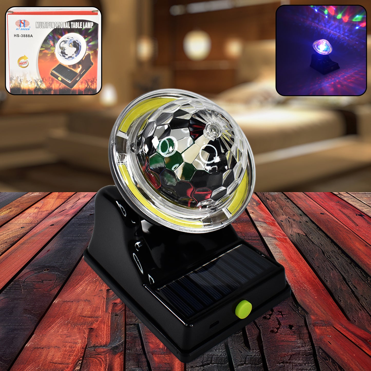 Multifunctional Solar Party Light