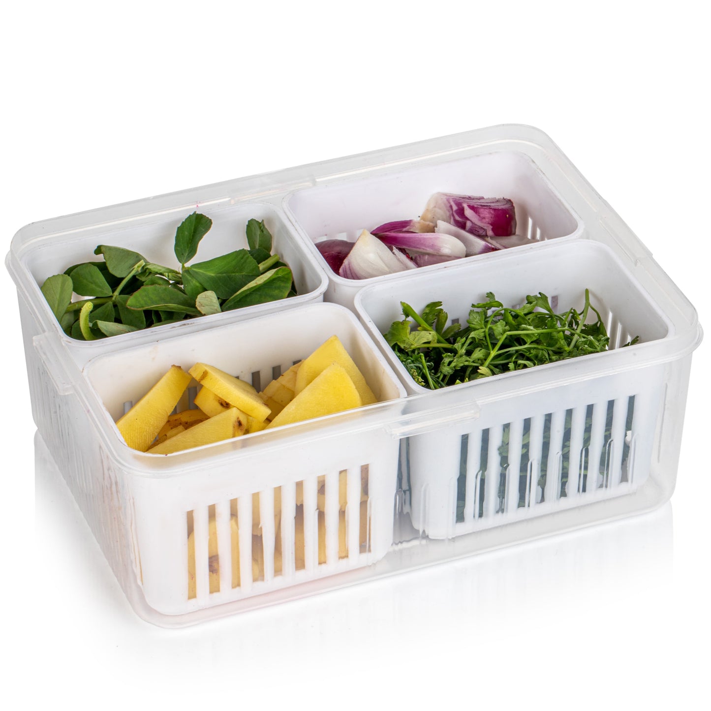 Fridge & Freezer Storage Box (1 Pc)