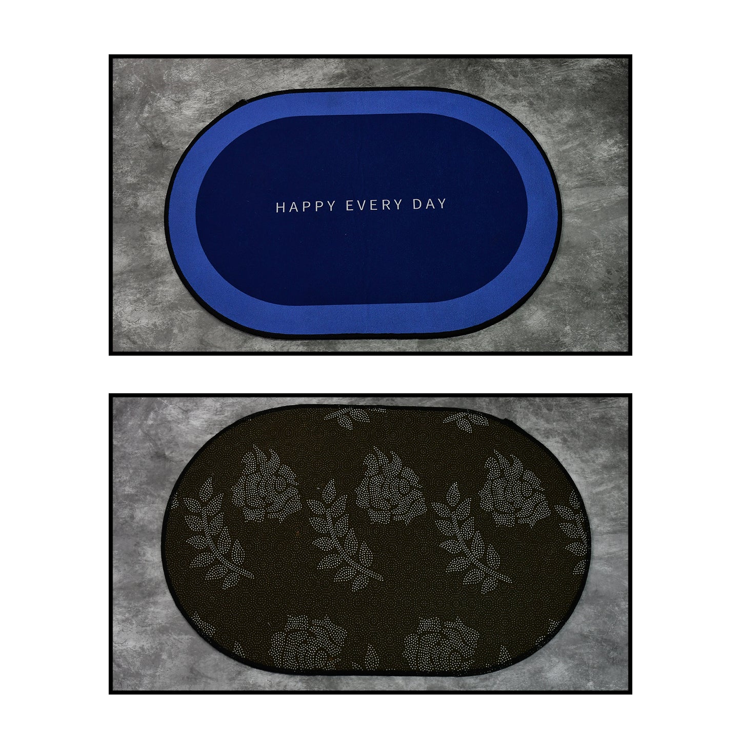 4988Super Absorbent Floor & Bath Mat – Slip-Resistant Soft Rug