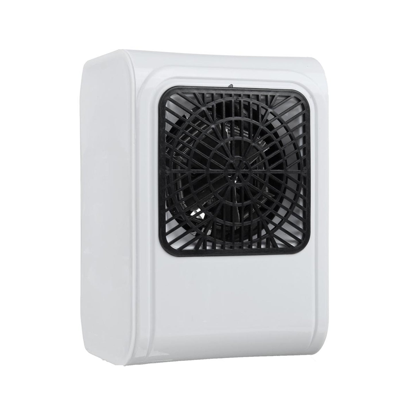 6683 Room Heater 220V – Brown Box Heater with 1 Plug for Office & Bedroom Use