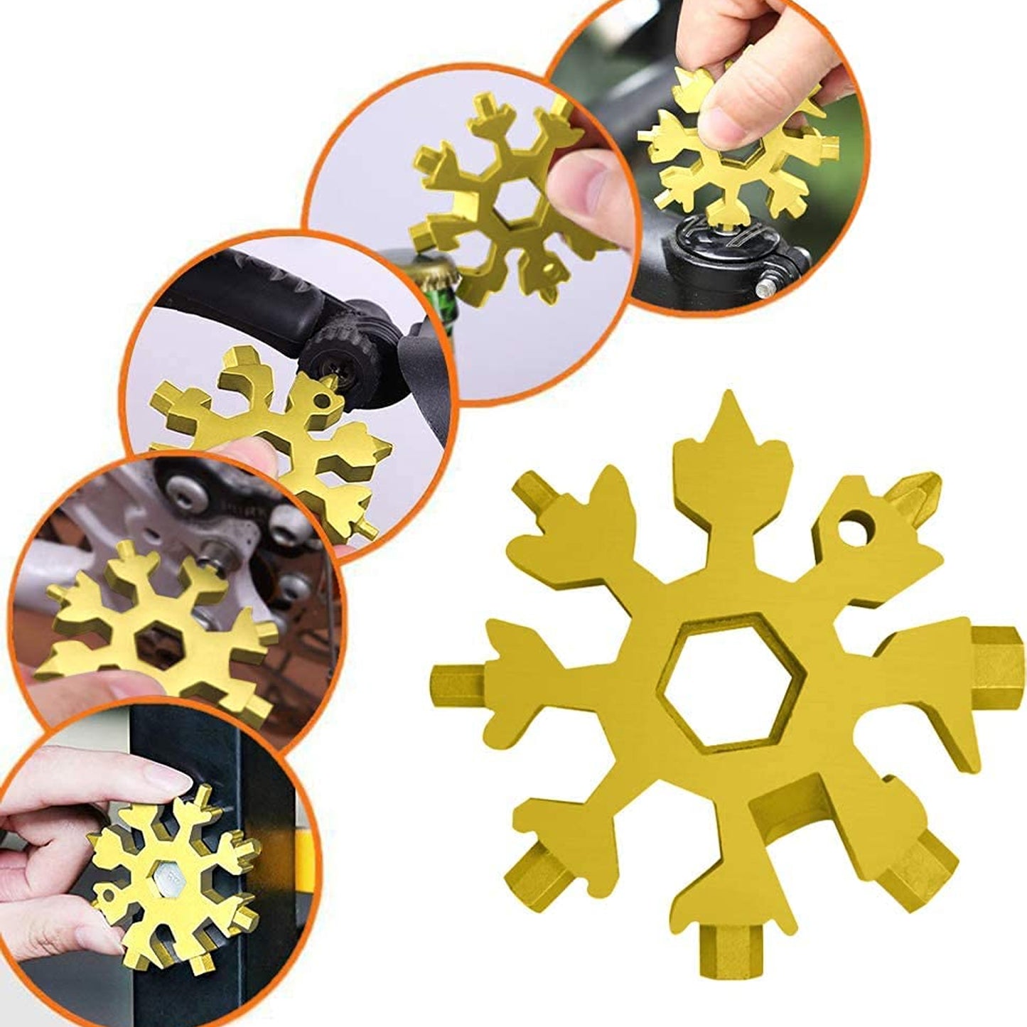 18-in-1 Snowflake Multi-Tool