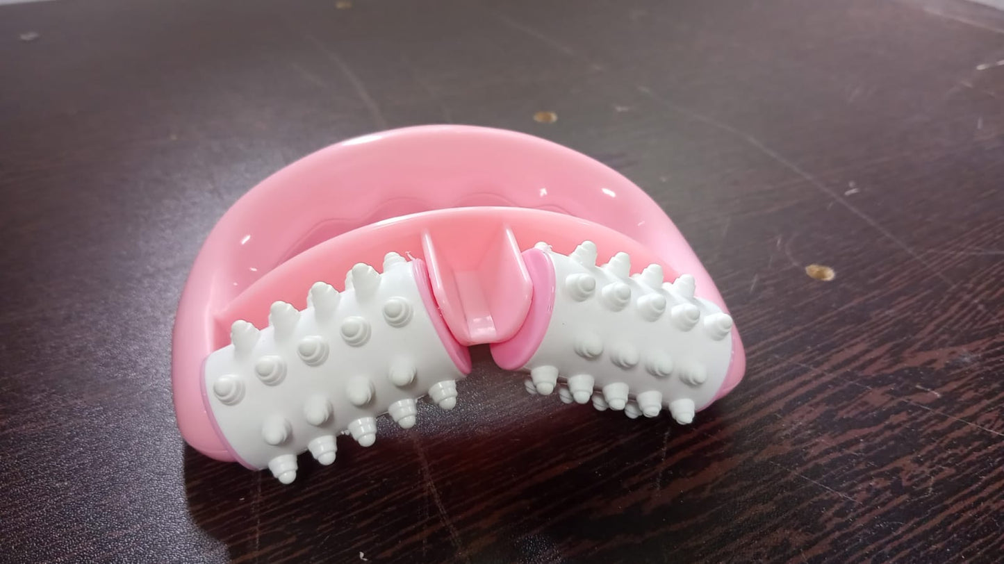 6405 Manual 2-Roller Massage Roller (Round Handle)
