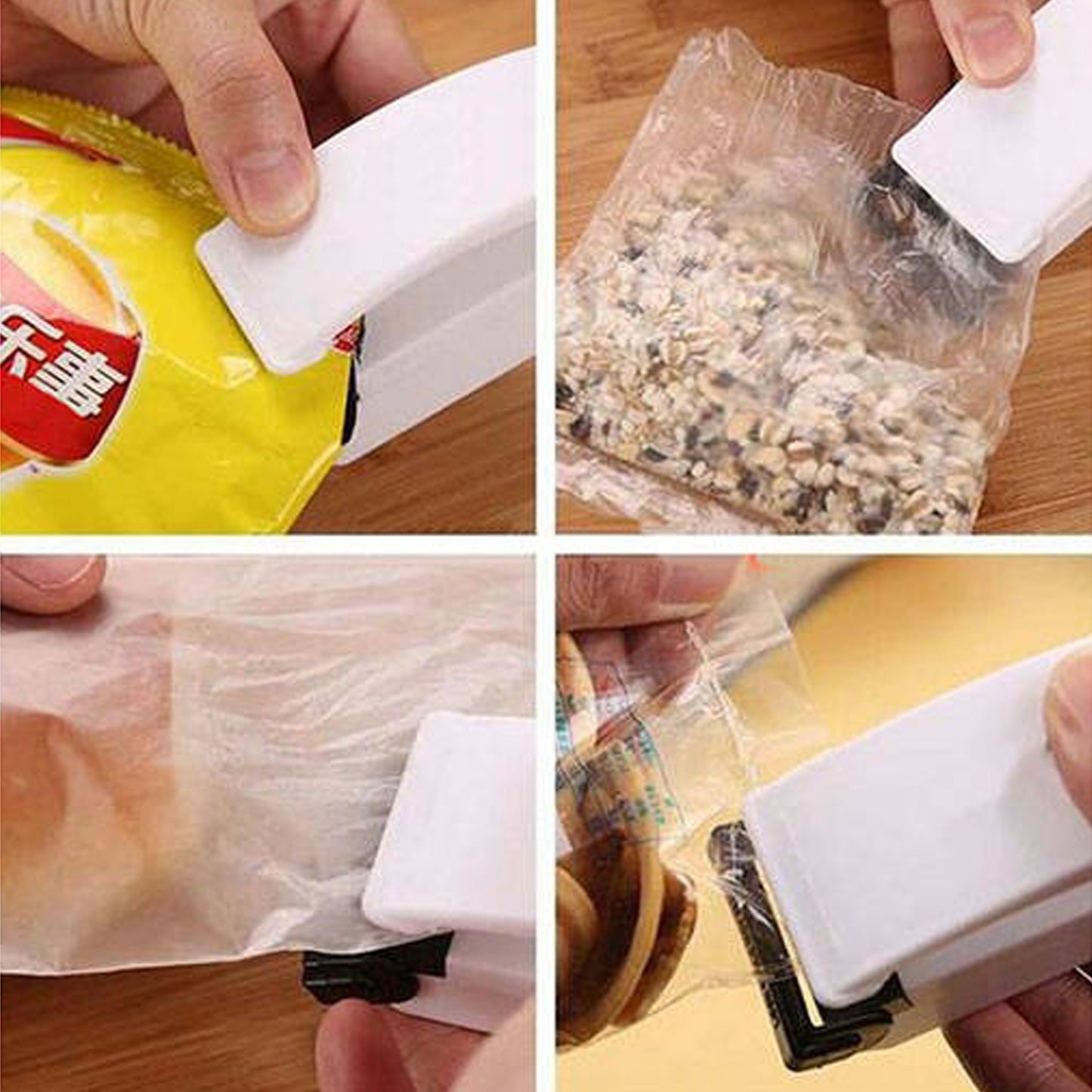 7675a Mini Portable Bag Sealer – Handy Plastic Pouch Heat Sealing Machine (1 Pc)