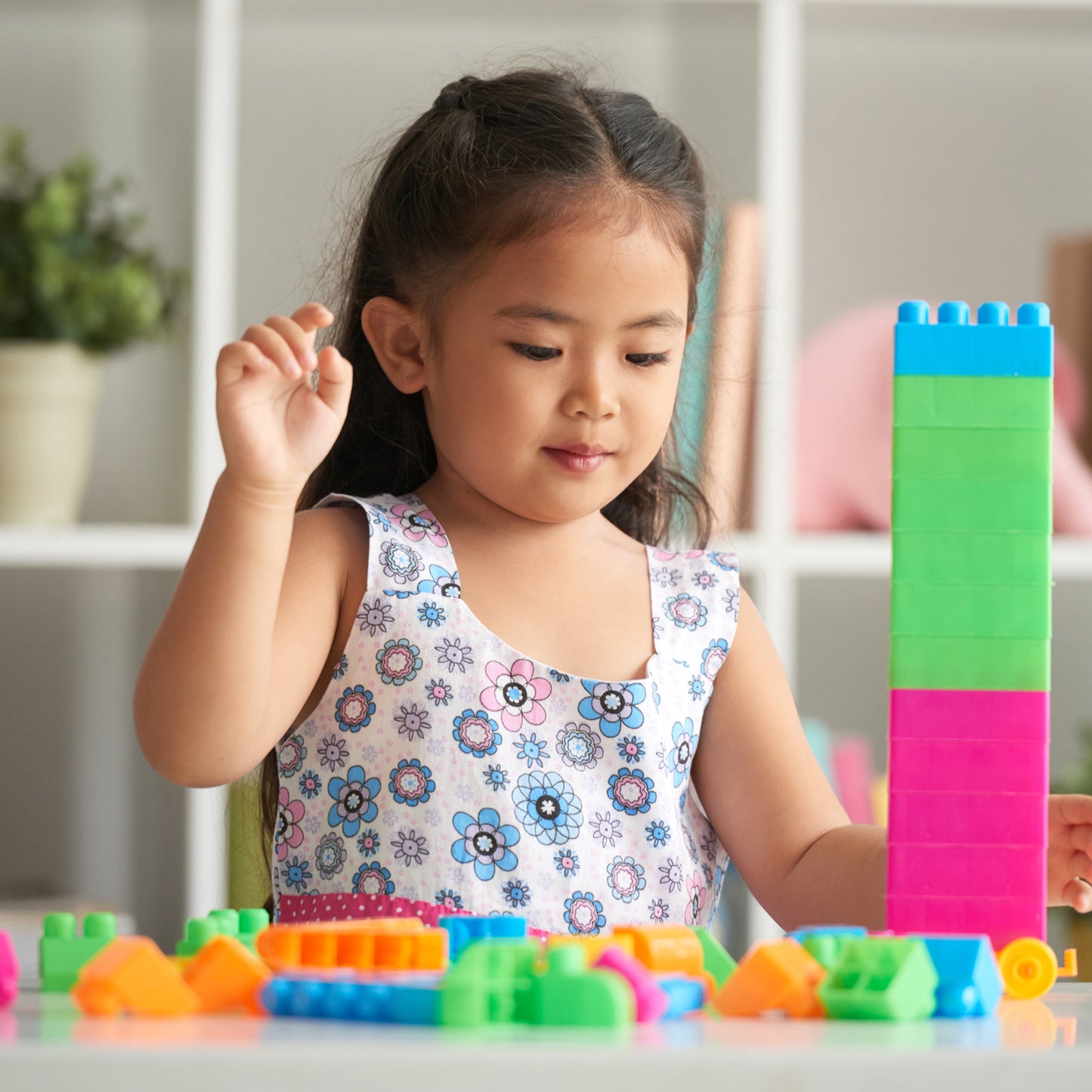 8094 60 Bricks Blocks Set for Kids (Multicolor)