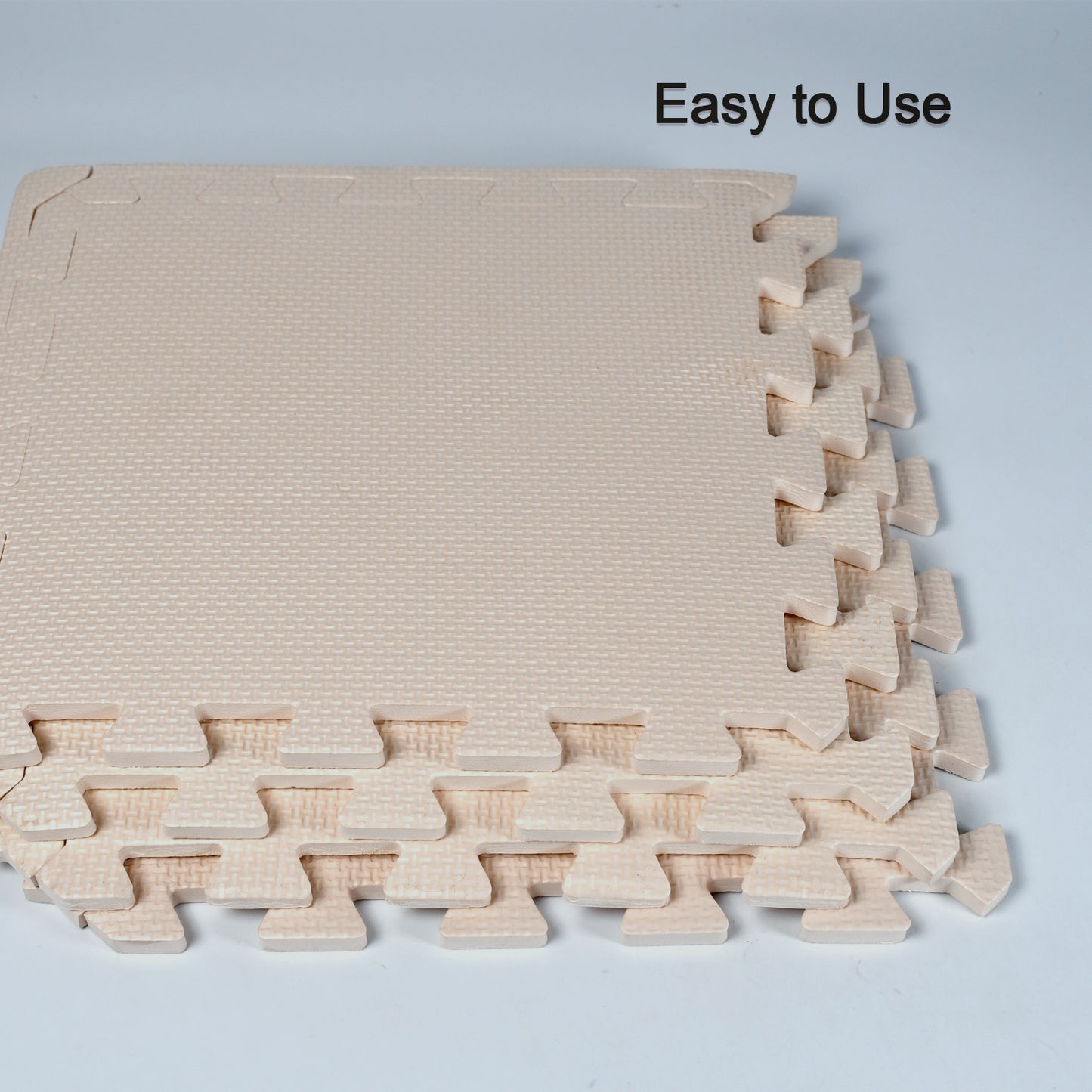 7539 Kids Soft Foam Puzzle Play Mats | Interlocking Floor Tiles (Set of 4, 63×63 cm)