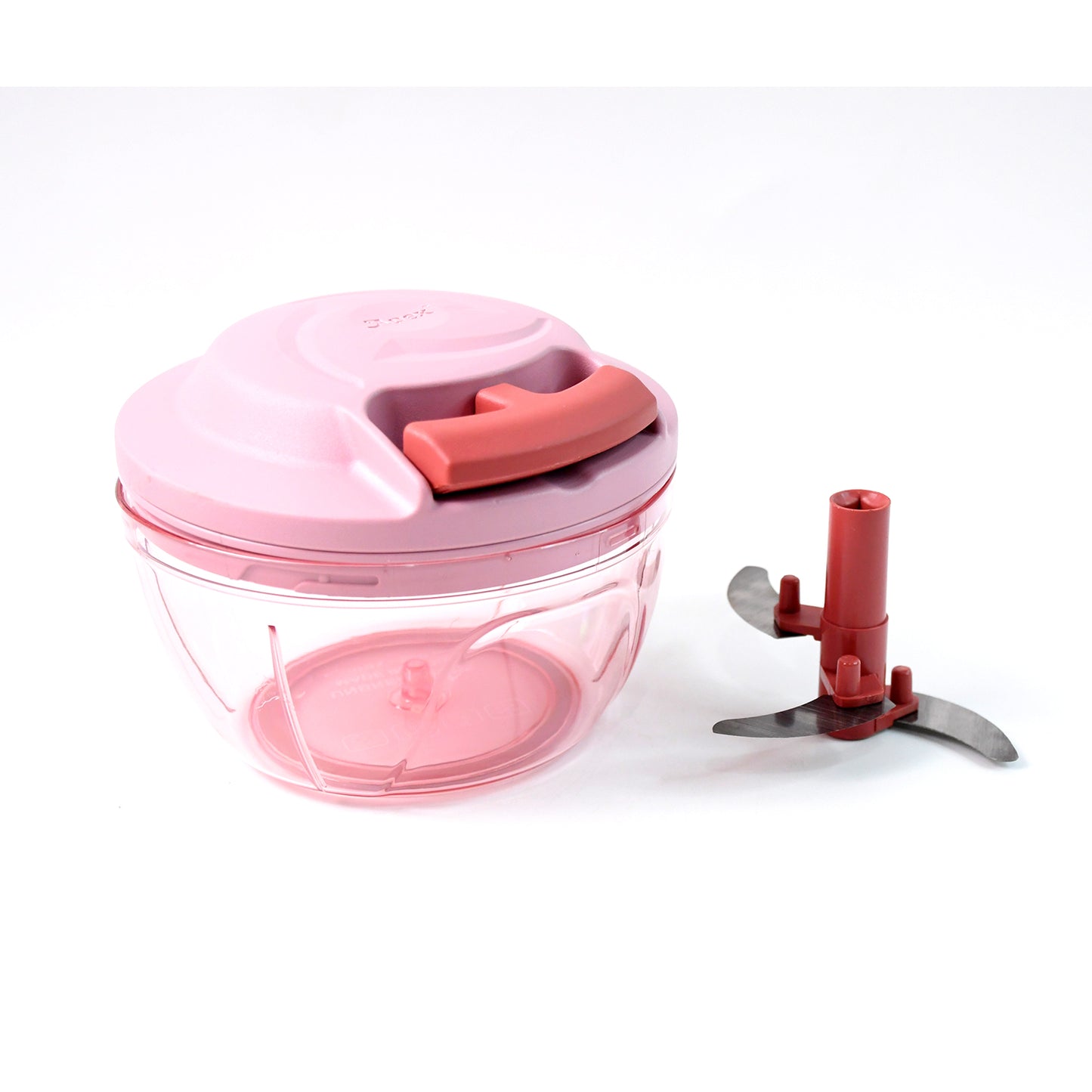 Power-X Veg Chopper | 500ML Hand-Pull Cutter with 3 Blades