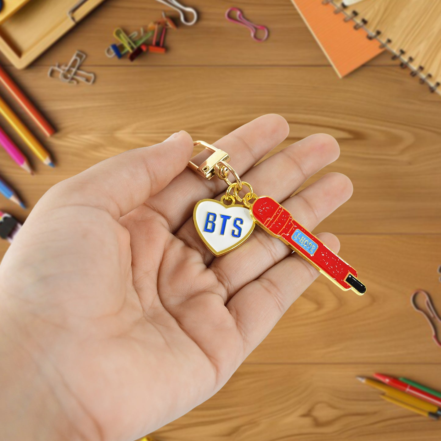 Acrylic & Metal Keychain