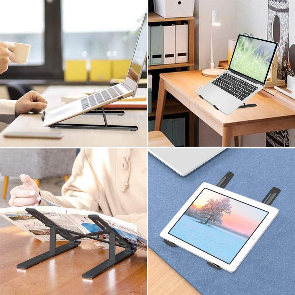 Adjustable Laptop Stand | Ergonomic Foldable & Portable