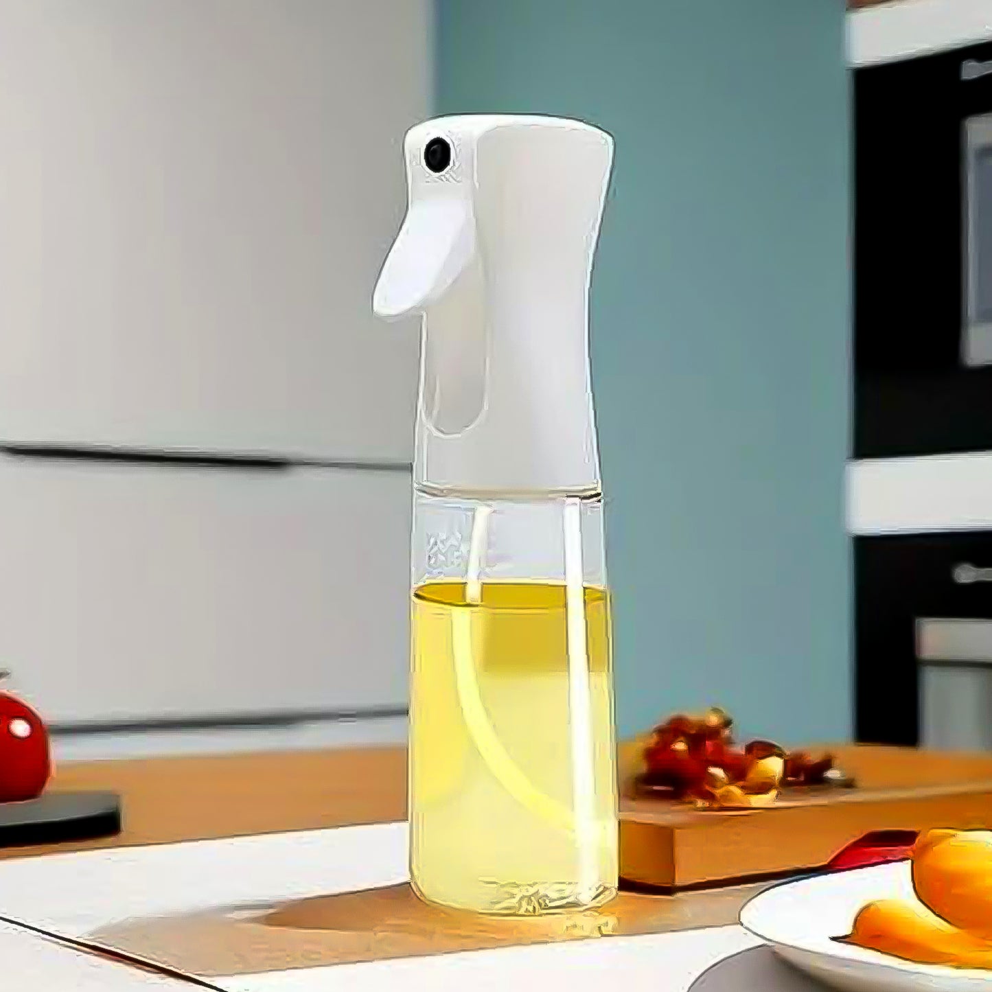 Plastic Oil Spray Bottle | 250ML Oil Dispenser for Air Fryer, Salad, Baking & Frying (1 Pc)