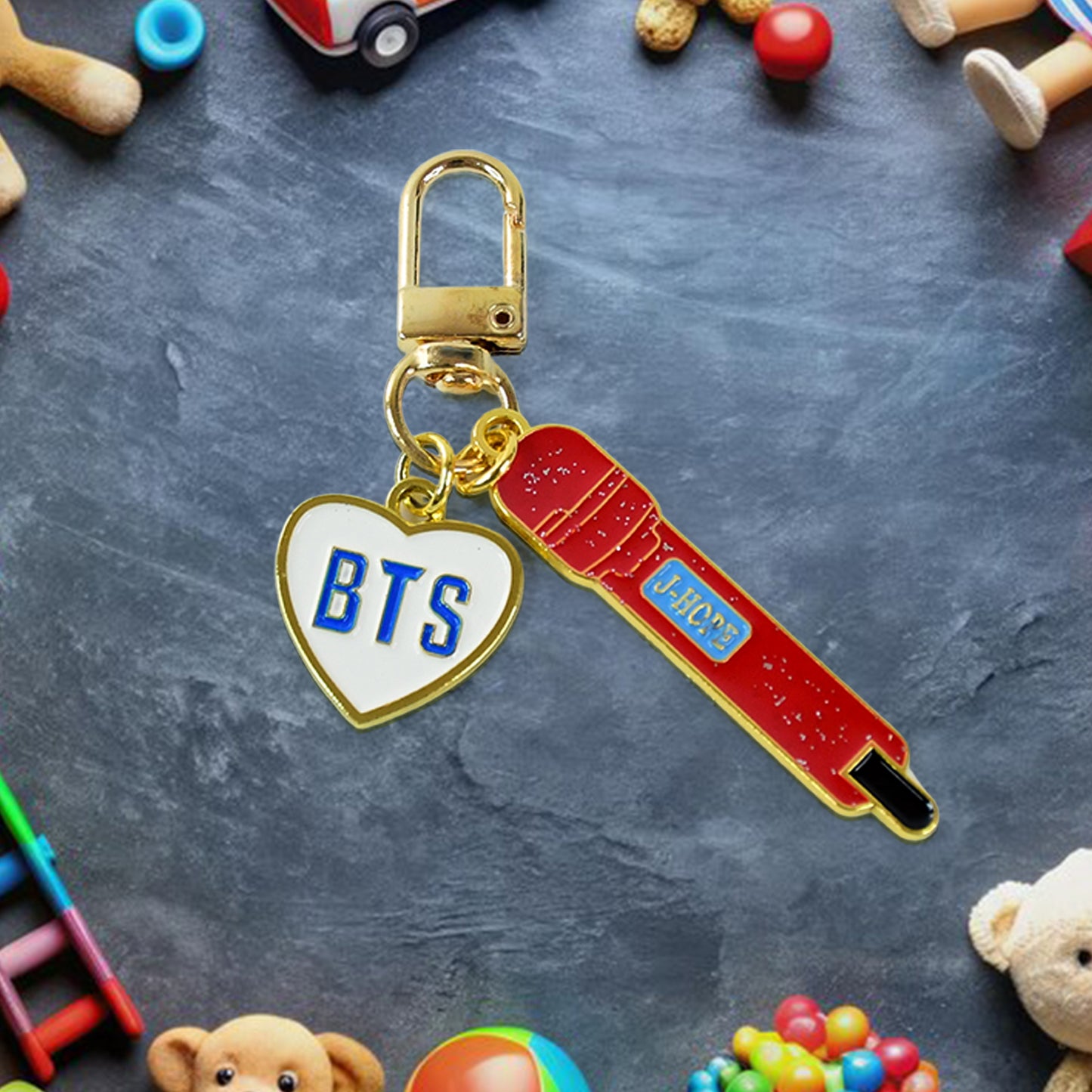 Acrylic & Metal Keychain