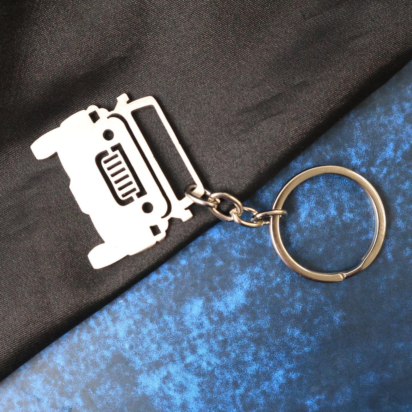 Jeep Metal Keychain