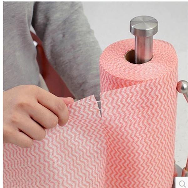 1601 Non-Woven Disposable Cleaning Cloth Roll – Multi-Purpose Wipes