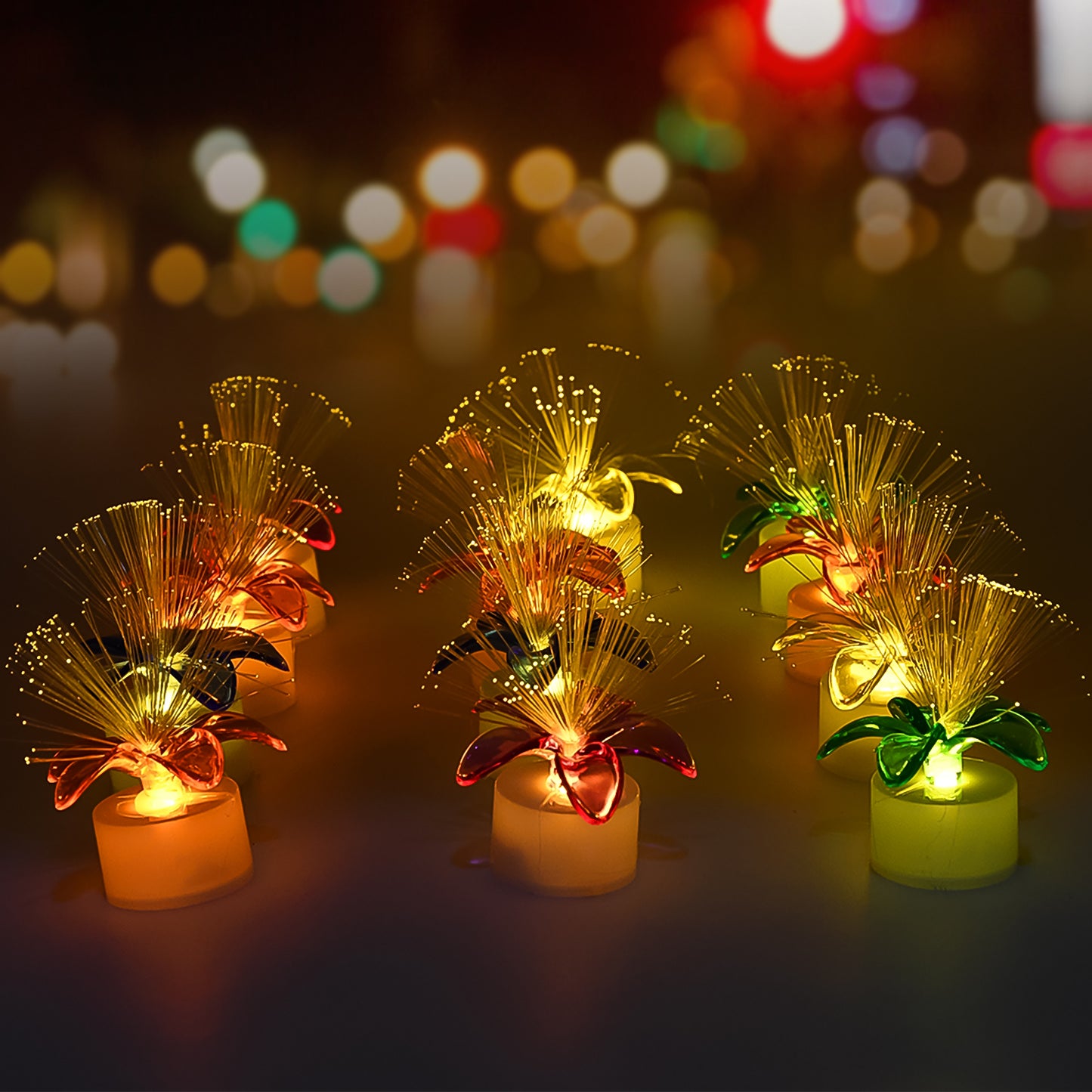 6237 Fiber Optic LED Table Centerpieces