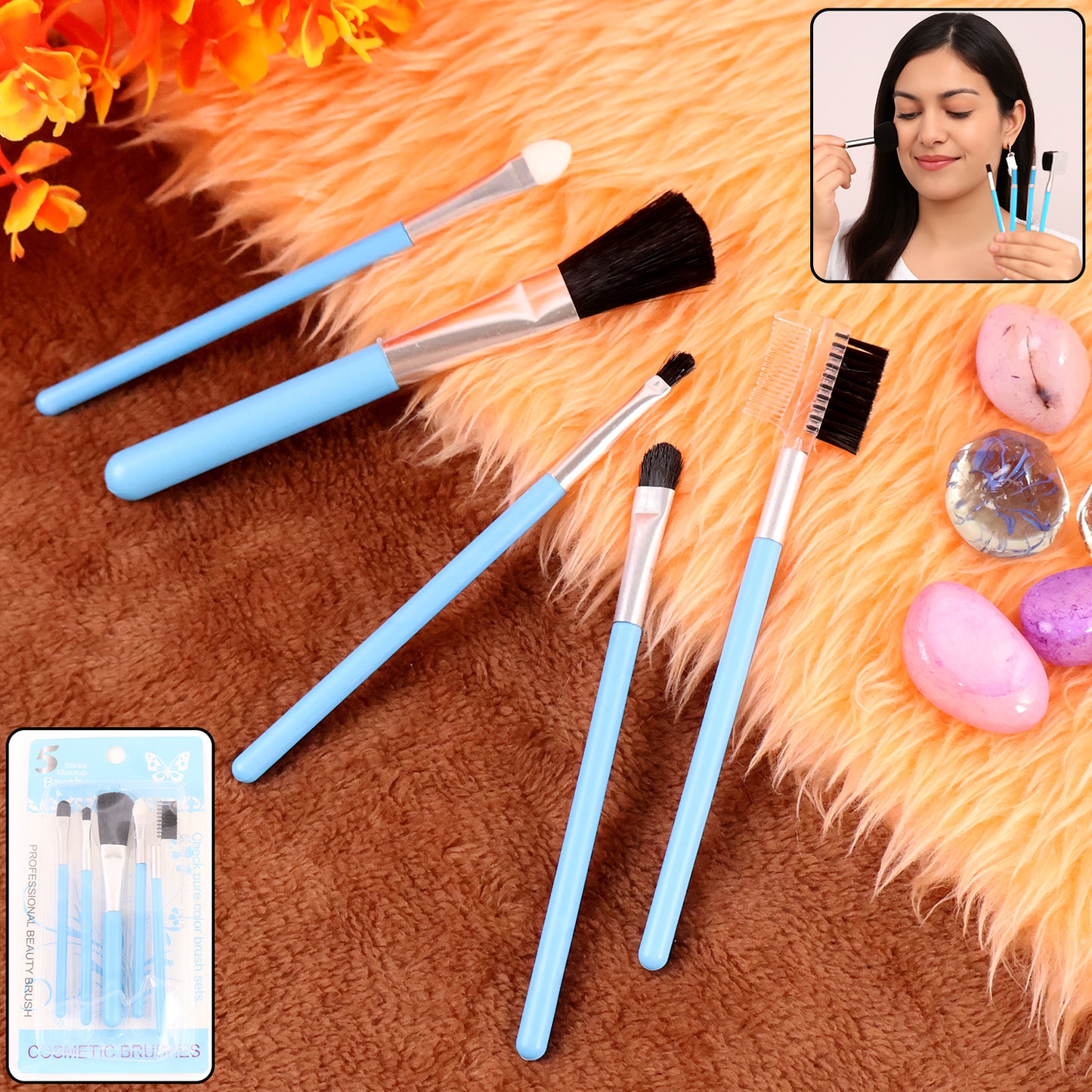 1440 Makeup Brushes Kit (Pack of 5)