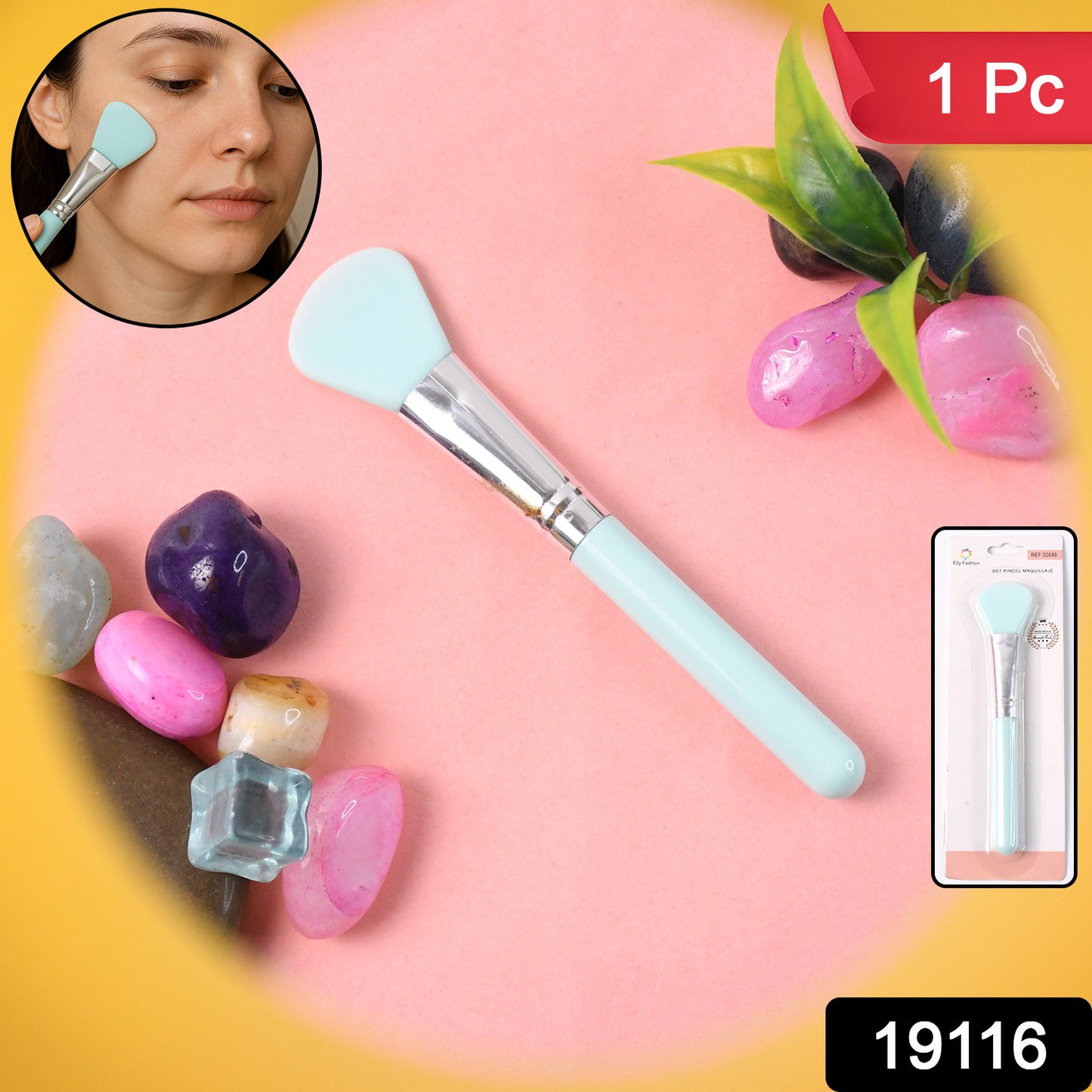 Soft Silicone Face Mask Brush