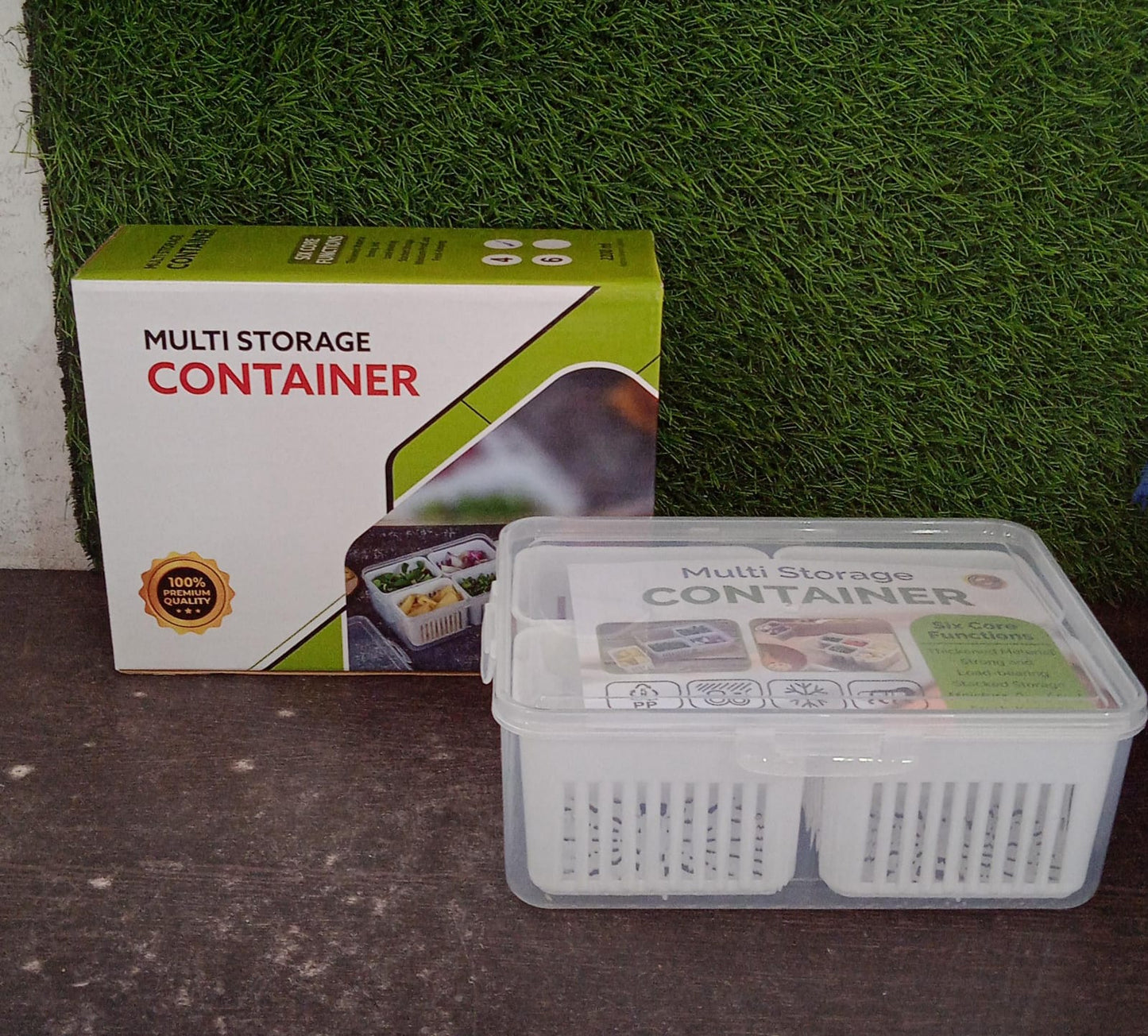 Fridge & Freezer Storage Box (1 Pc)