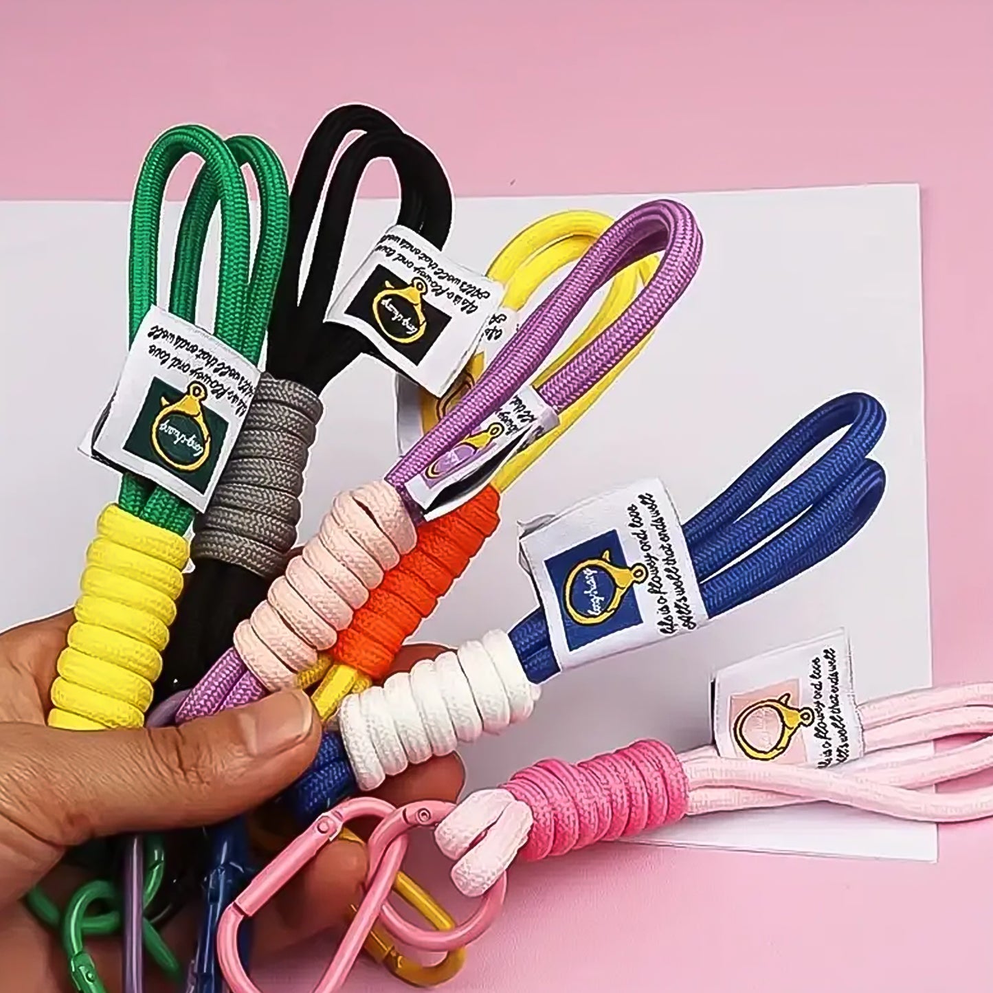 Multipurpose Hand Wrist Strap Lanyard – 7 Inch, Multicolor