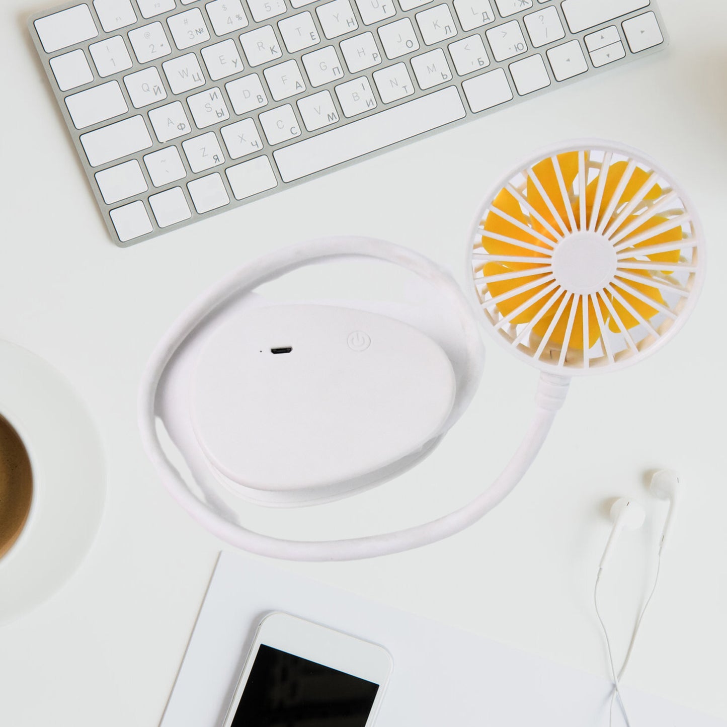 Mini USB Fan – Compact & Portable Cooling (1 Pc)