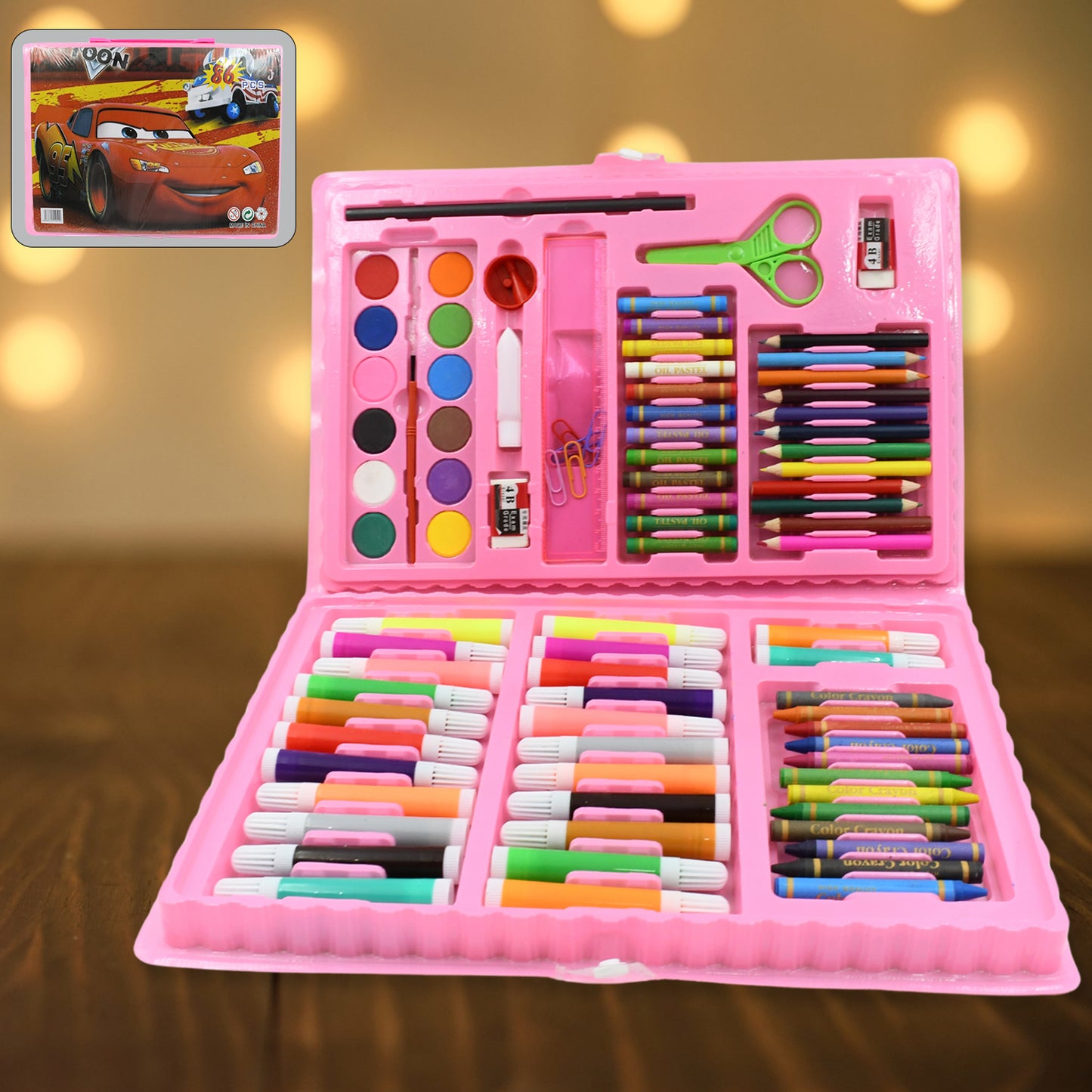 17978 Kids Art Set | Painting & Drawing Kit with Colors, Crayons, Pencils & More (86 Pcs)
