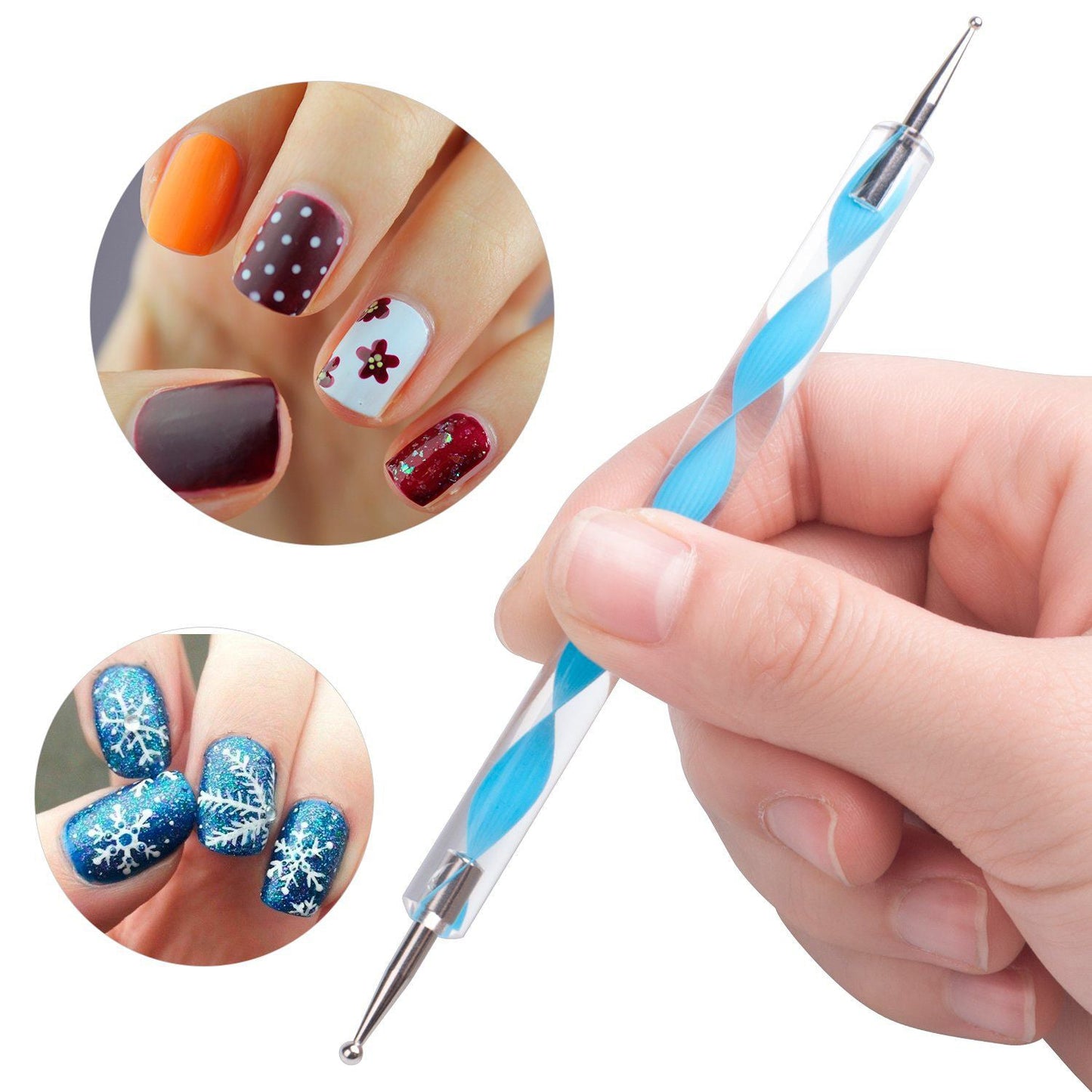 6020 Nail Art Point Pen Set – 5 Pcs
