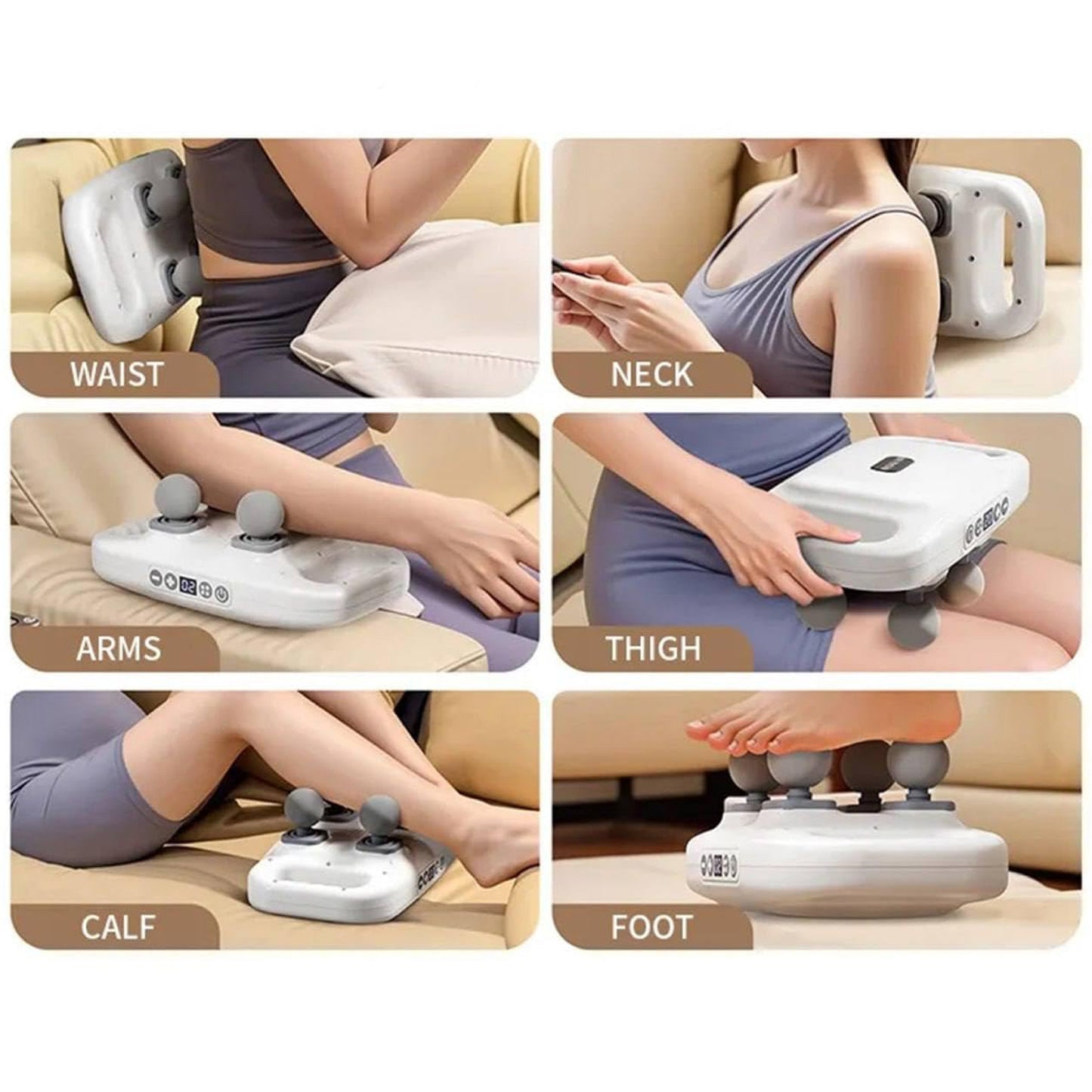 4 Heads Massage Gun Machine