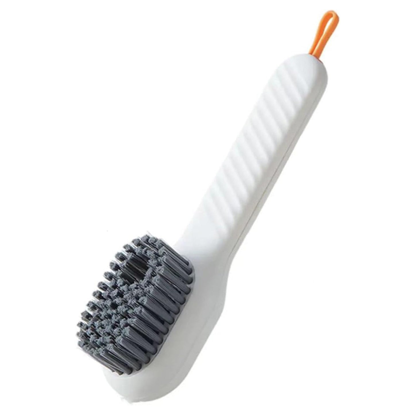 17928 Soap Dispensing Cleaning Brush – Shoe & Cloth Brush with Handle (1 Pc)