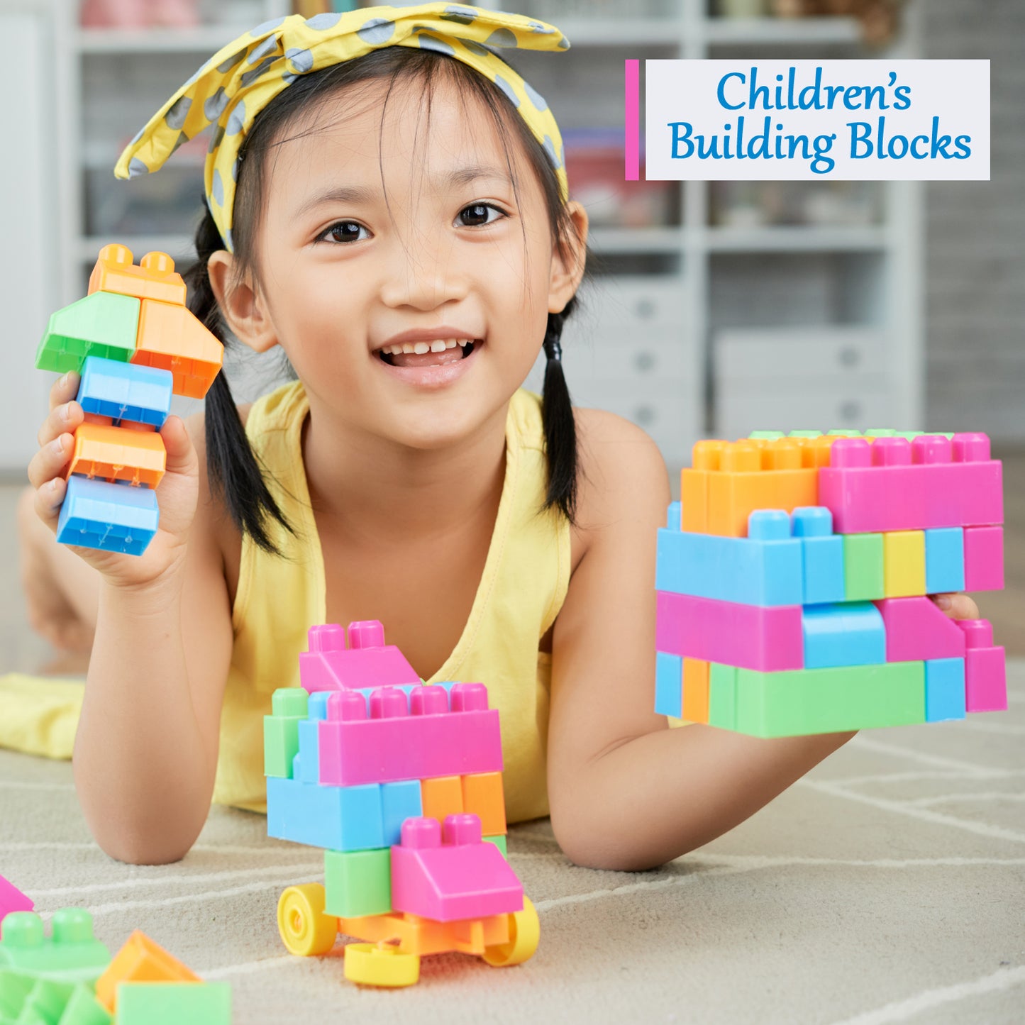 8094 60 Bricks Blocks Set for Kids (Multicolor)