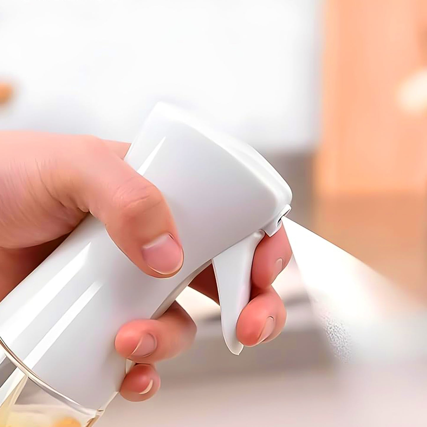 Plastic Oil Spray Bottle | 250ML Oil Dispenser for Air Fryer, Salad, Baking & Frying (1 Pc)