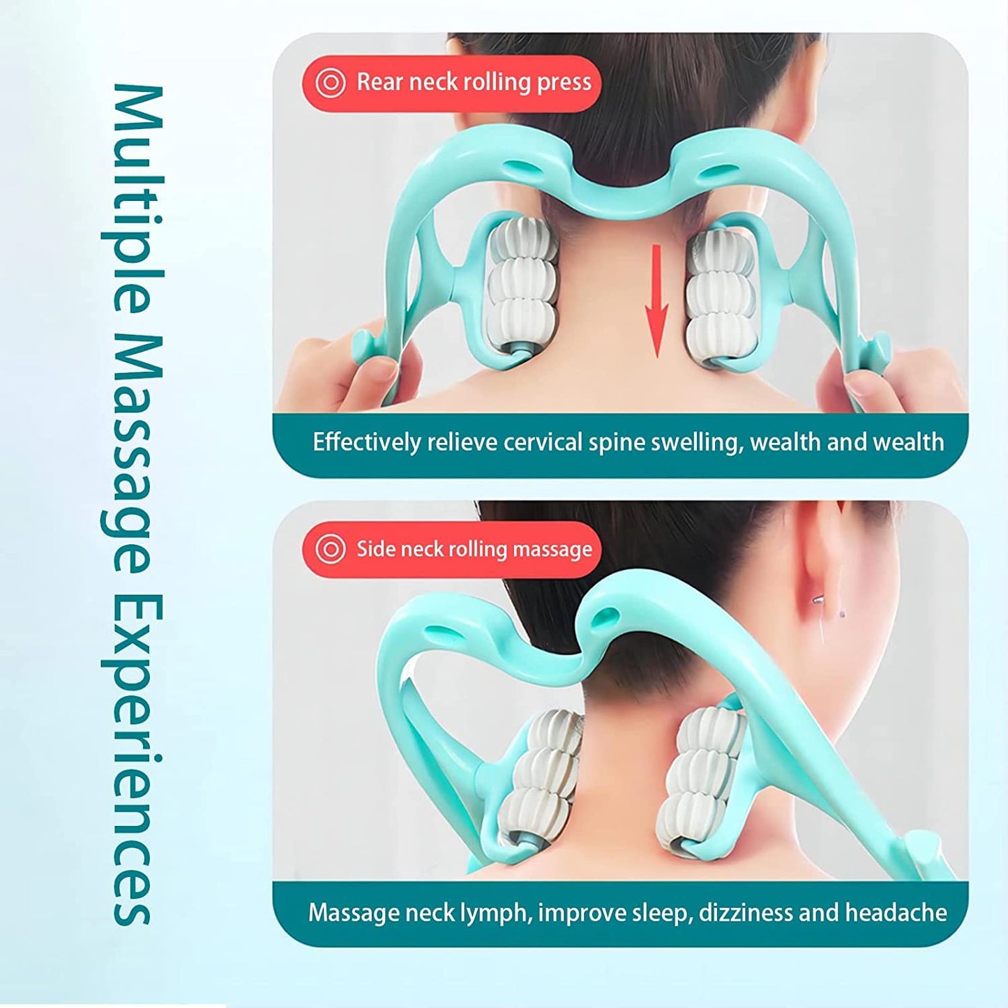 Neck & Shoulder Massager (Portable, 13.5x7.08 in)