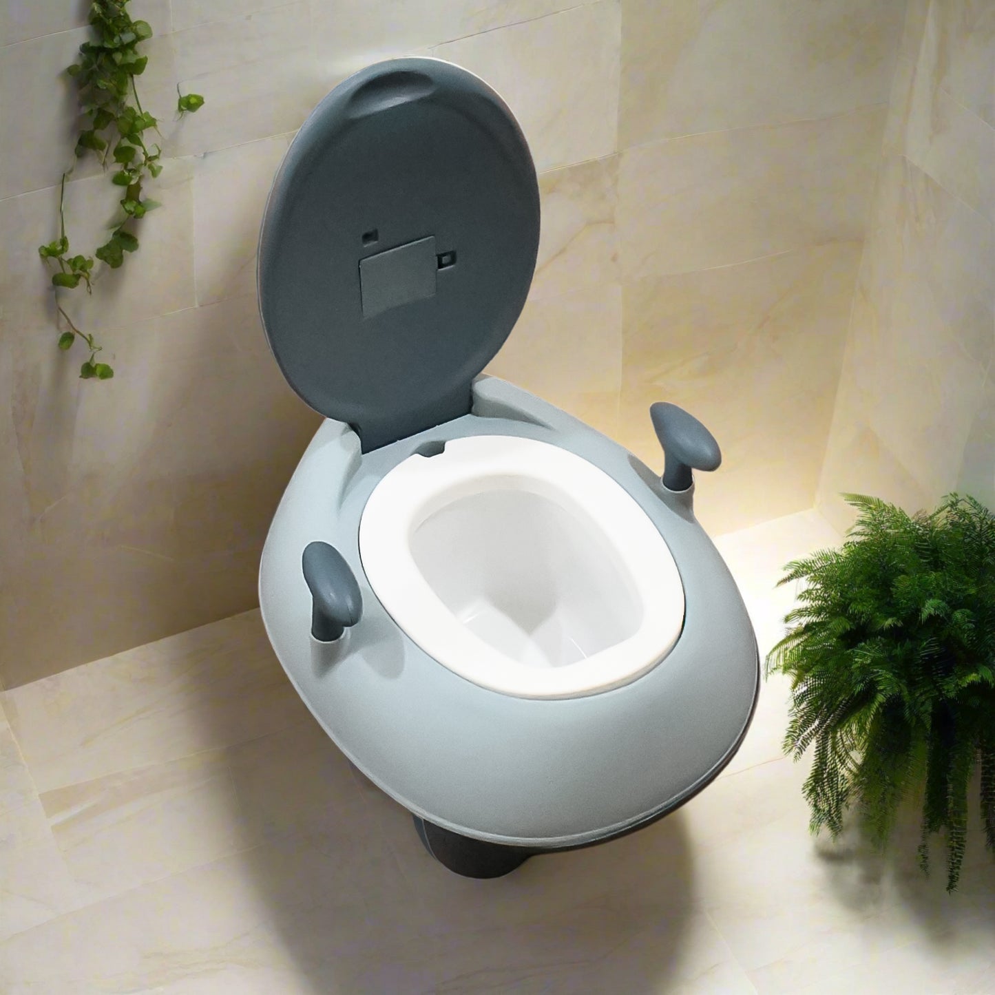 Baby Potty Training Seat | Portable Potty Chair with Music & Light (1+ Year Boys & Girls)