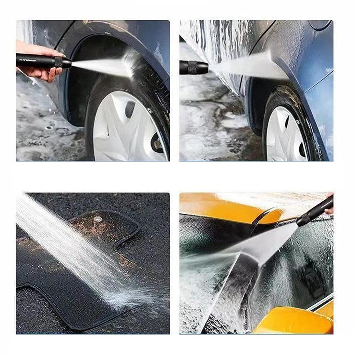 9090 High Pressure Water Gun Nozzle – Car Wash & Garden Spray Gun (Alloy)
