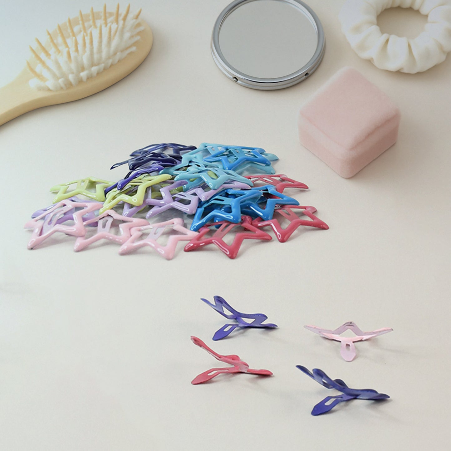 Metal Hair Clip Set