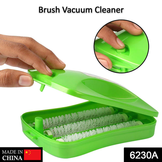 6230a – Plastic Handheld Carpet Roller Brush with Dust Collector