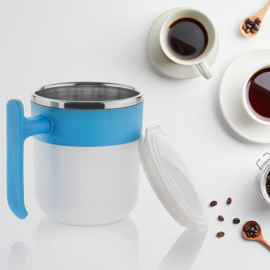 5767 Stainless Steel Insulated Coffee & Tea Mug with Lid & Handle (1 Pc)