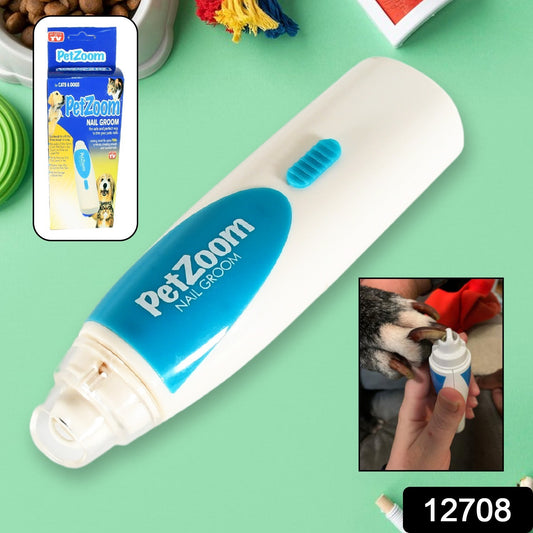 12708 Electric Pet Nail Trimmer – Cordless Clippers for Dogs & Cats