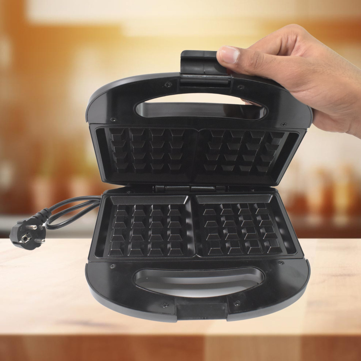 2-Slice Non-Stick Waffle Maker