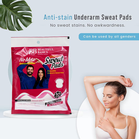 Underarm Disposable Sweat Pads (Pkts 6x 60 Pcs Set)
