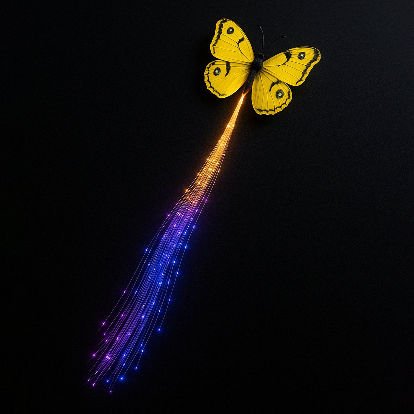 LED Butterfly Hair Clip