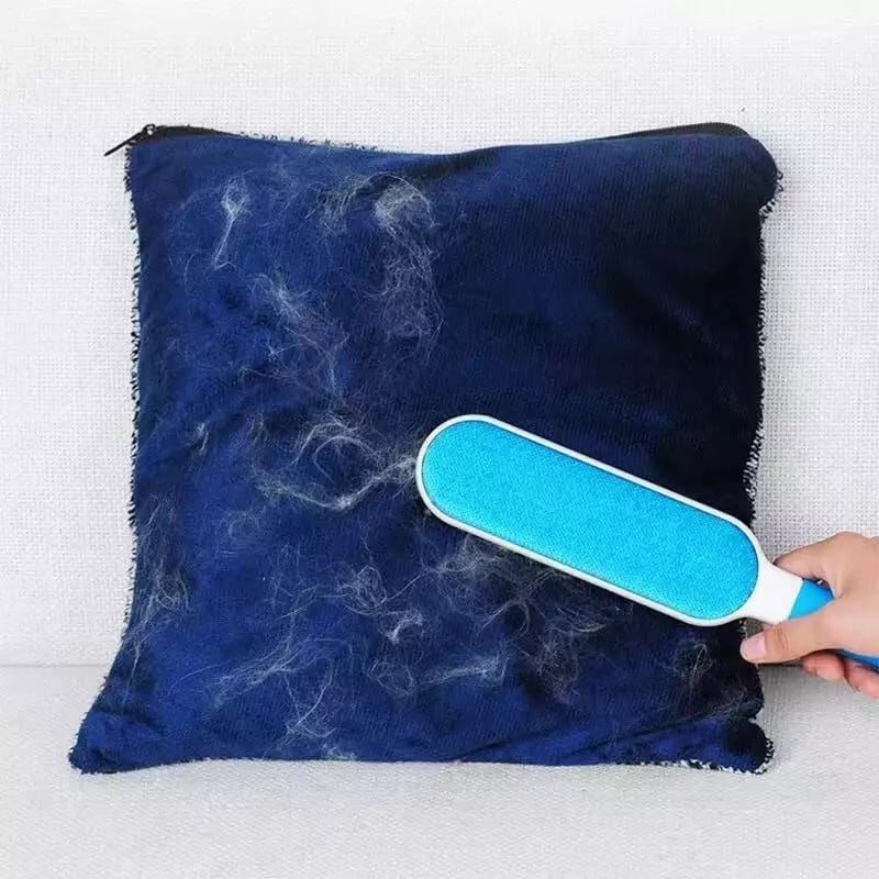 1241 Pet Hair Remover – Double-Sided Self-Cleaning & Reusable Fur Brush with Travel Size
